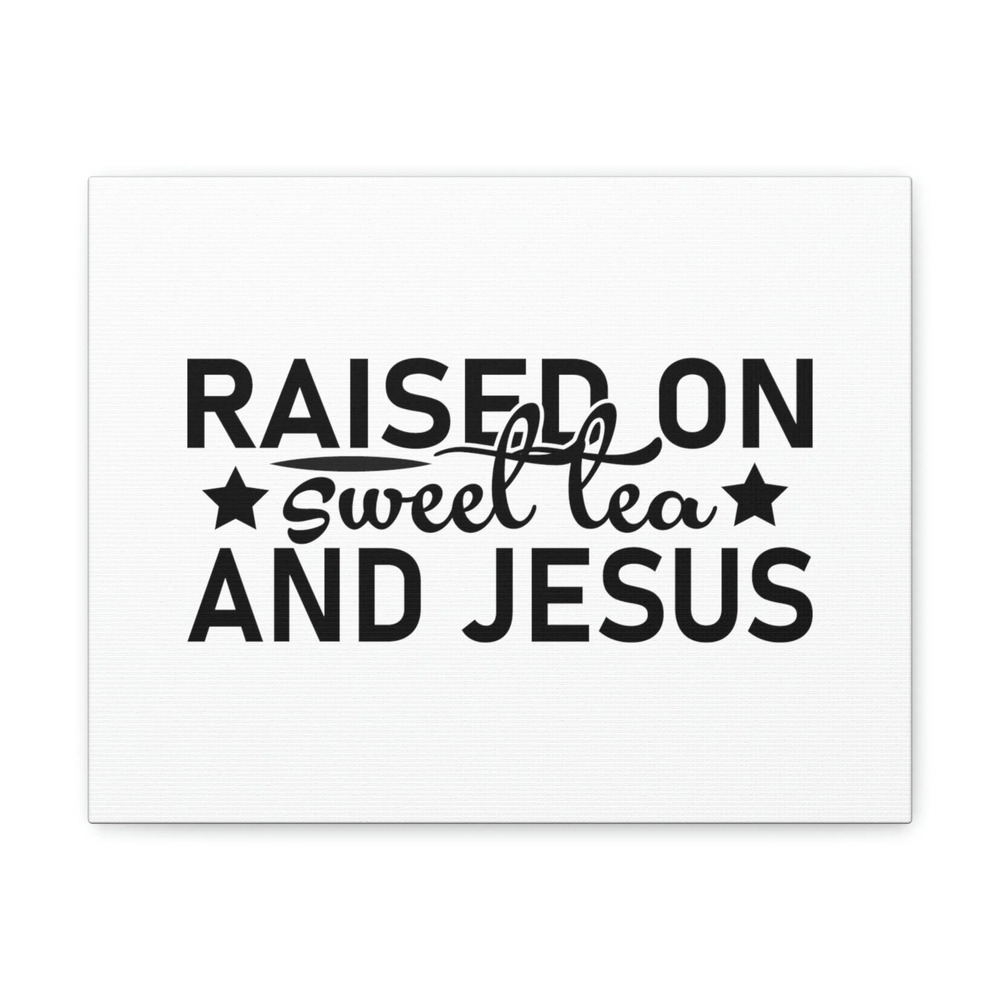 Scripture Walls Jeremiah 29:11 Raised On Sweet Tea And Jesus Christian Wall Art